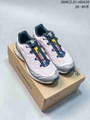 Salomon XT-6 Trail Sneakers in Pink and Gray