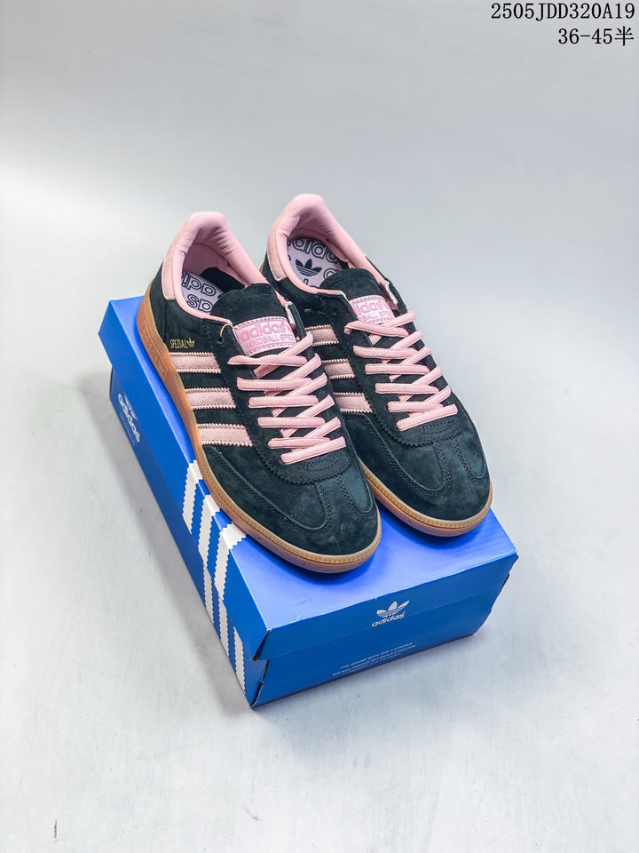 adidas Originals Gazelle Indoor Sneakers Black Pink Gum