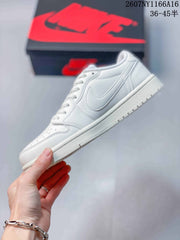 Nike Air Jordan 1 Low White Sneakers 2607NY1166A16