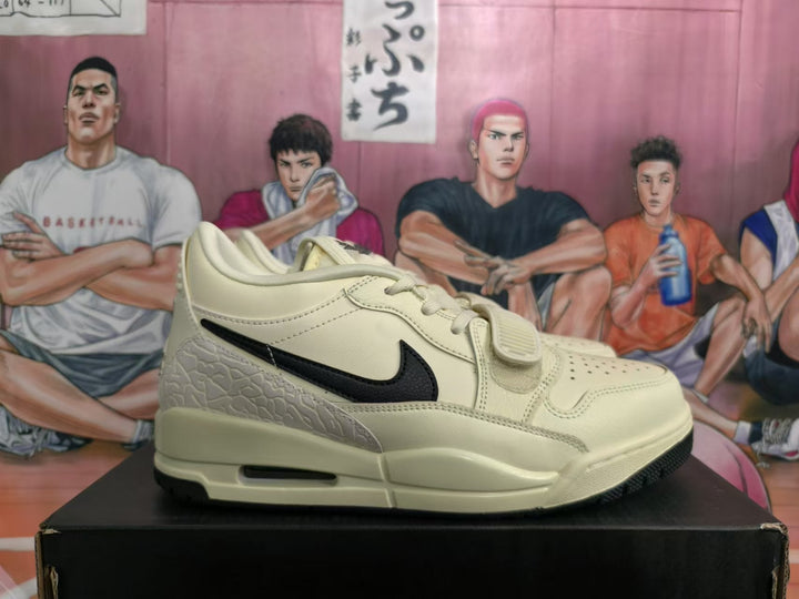 Jordan Legacy 312 Low Sneakers in Cream and Black