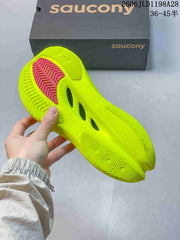 Saucony Endorphin Speed 5 Running Shoes, Gray and Volt