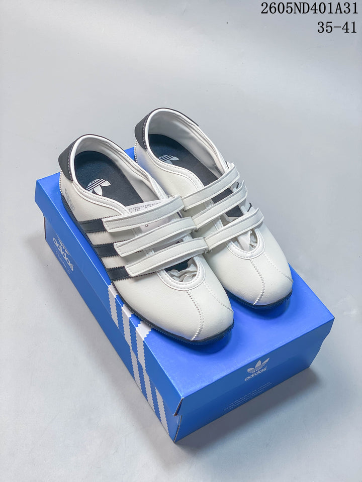 Adidas Samba Vegan OG Low-Top Sneakers, White and Gray